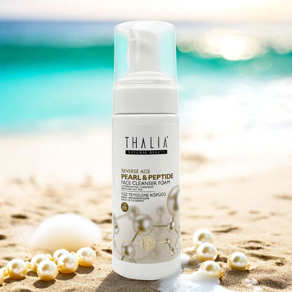 Espuma Limpiadora Facial Thalia Antiedad / Pearl & Peptide / 150ML - Thalia - Titan.com.pa - 8699490315392