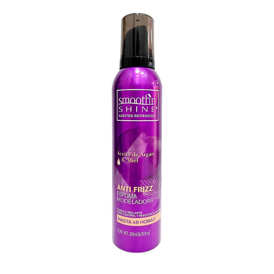 Espuma Modeladora Smoothn Shine Aceite De Argán & Miel 200 ML - Smoothn N Shine - Titan.com.pa - 7501199427867