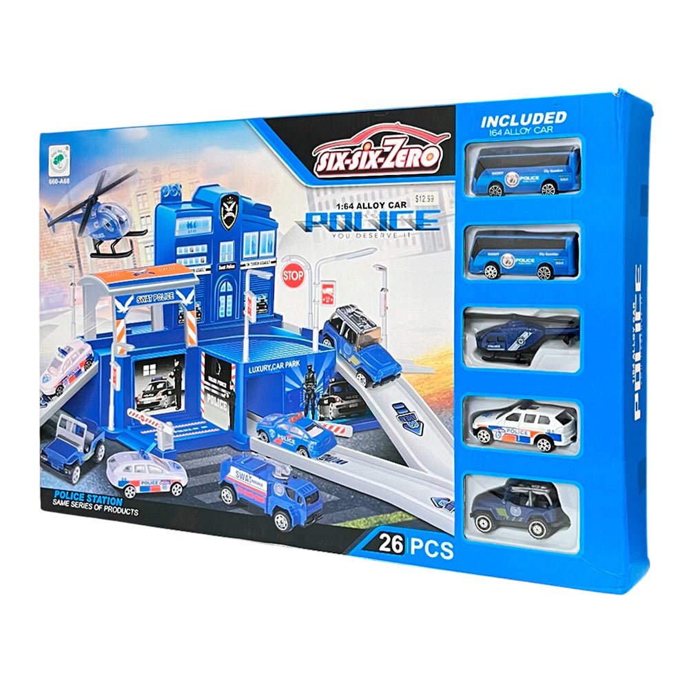 Estacionamiento Policía Vehículos Surtidos / Six - Six - Zero - Six - Six - Zero - Titan.com.pa - 2100000229611