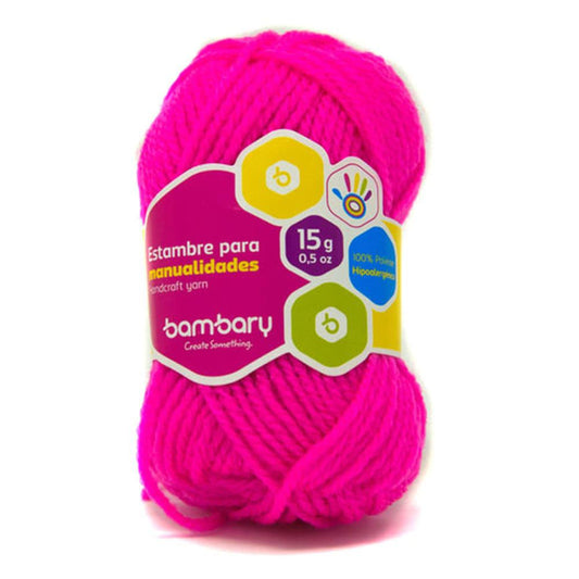 Estambre Bambary Fucsia 15 g