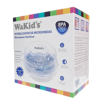 Esterilizador de Microonda Wakid'S Para 6 Biberones - Wakid'S - Titan.com.pa - 7453070329275