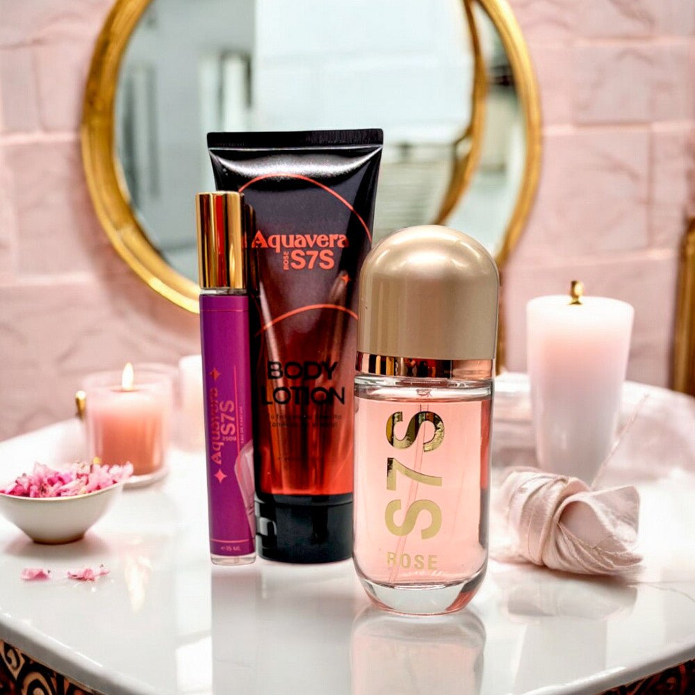 Estuche Perfume Aquavera S7S Rose 3 Piezas - Aquavera - Titan.com.pa - 7453083105293