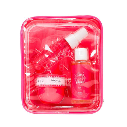 Estuche Solo En Ibiza Fucsia Marbella Dama 3 Piezas - Ibiza - Titan.com.pa - 191554895195