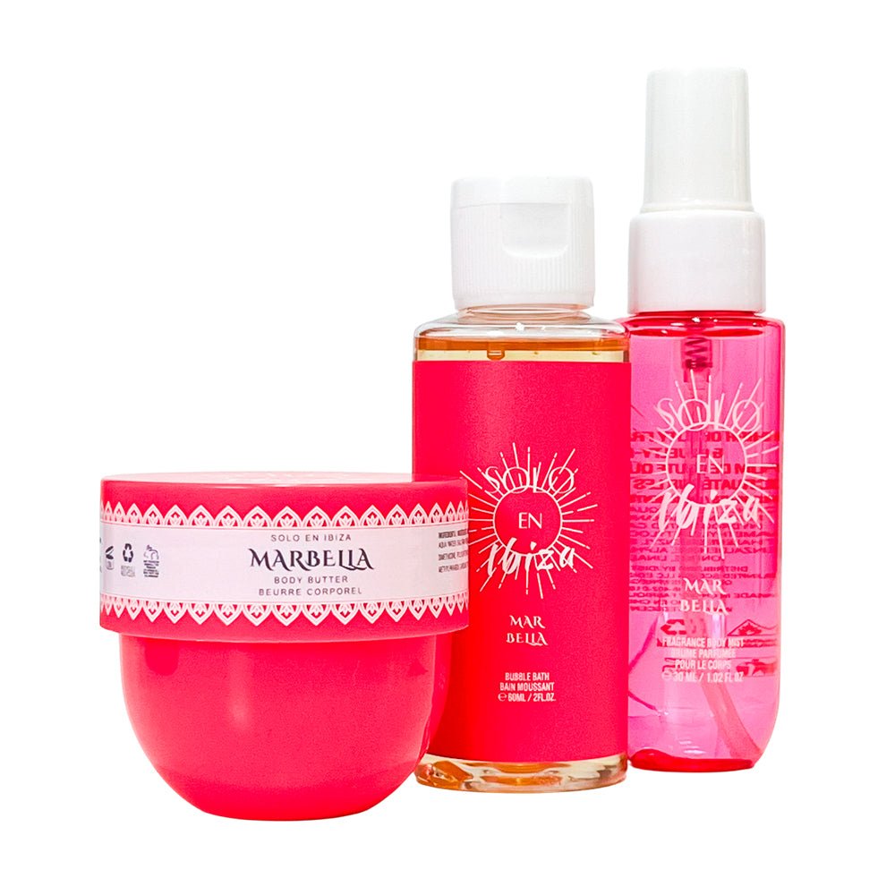 Estuche Solo En Ibiza Fucsia Marbella Dama 3 Piezas - Ibiza - Titan.com.pa - 191554895195