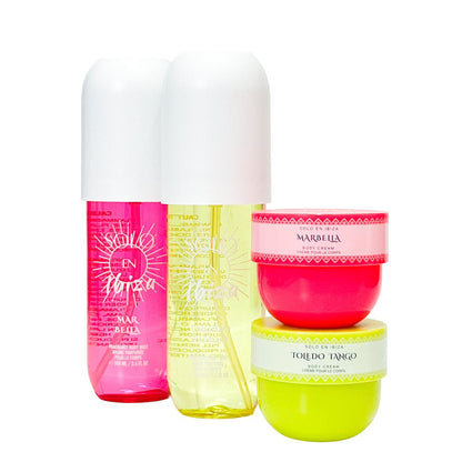 Estuche Solo En Ibiza Marbella/Toledo Tango/Dama 4 Piezas - Ibiza - Titan.com.pa - 191554895140