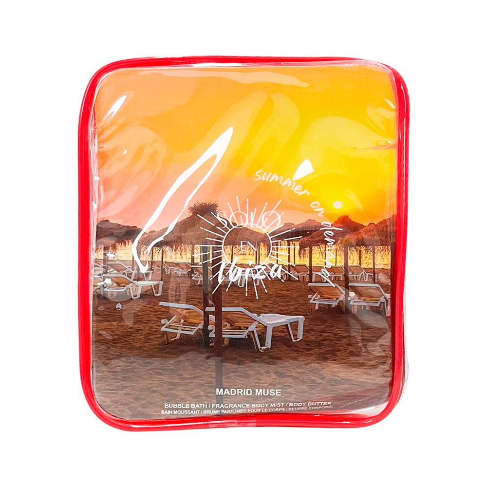 Estuche Solo En Ibiza Rojo Madrid Muse Dama 3 Piezas - Ibiza - Titan.com.pa - 191554895171