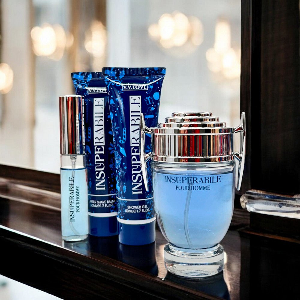 Estuche V.V.Love Insuperable Para Hombre 4 Piezas - V.V.Love - Titan.com.pa - 6944348551081