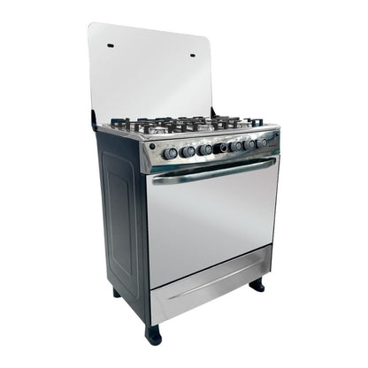 Estufa A Gas 30" / 6 Quemadores / Horno de Gas / Negro - Premier - Titan.com.pa - 7453064743384