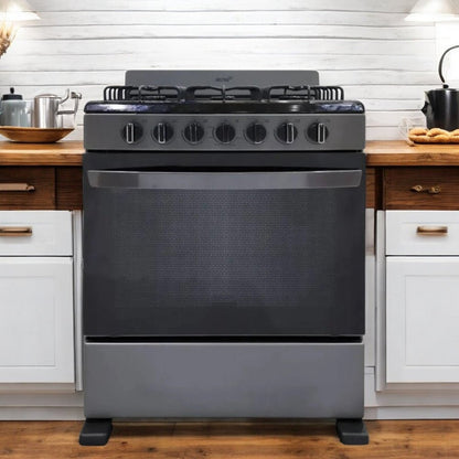 Estufa A Gas Acros 30" / Acero Inoxidable / 6 Quemadores - Acros - Titan.com.pa - 7501545590948