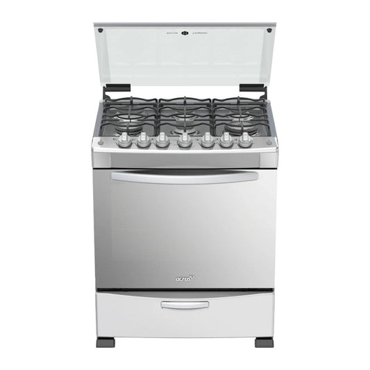 Estufa A Gas Acros de 30" / 6 Quemadores / Acero Inoxidable - Acros - Titan.com.pa - 7501545631436
