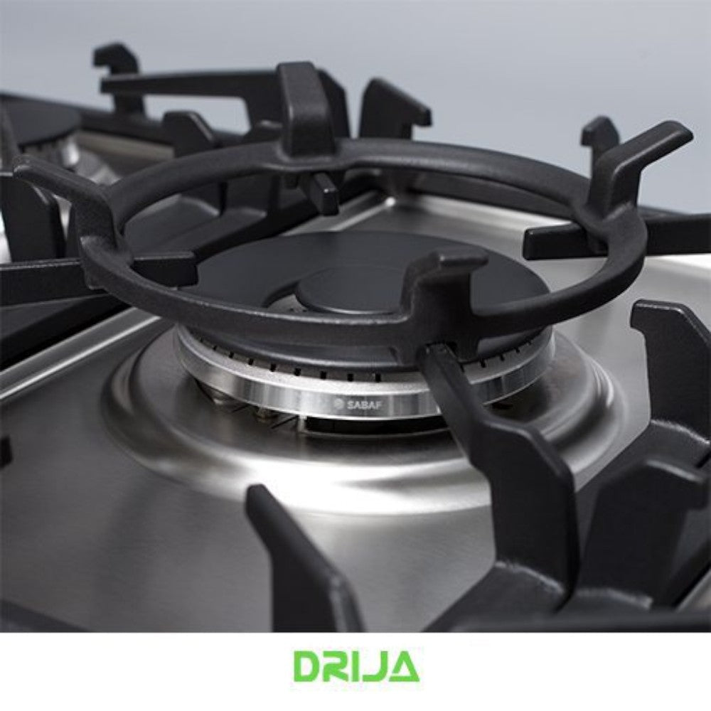 Estufa a Gas Drija Milán 76 / 5 Quemadores / Acero Inoxidable - Drija - Titan.com.pa - 3930740700830