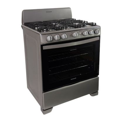 Estufa a Gas Frigidaire de 30" / 6 Quemadores / Acero Inoxidable - Frigidaire - Titan.com.pa - 7861106397493