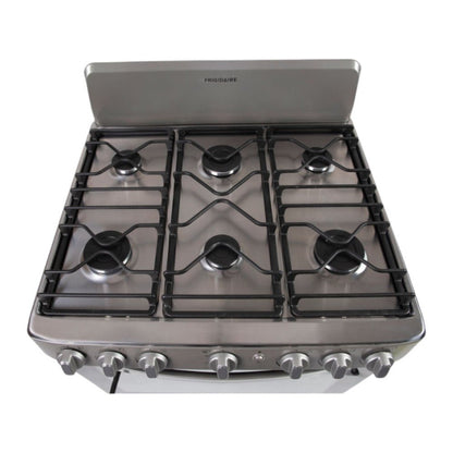 Estufa a Gas Frigidaire de 30" / 6 Quemadores / Acero Inoxidable - Frigidaire - Titan.com.pa - 7861106397493