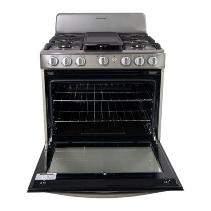 Estufa a Gas Frigidaire de 30" / 6 Quemadores / Acero Inoxidable - Frigidaire - Titan.com.pa - 7861106397493