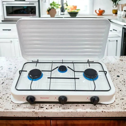 Estufa A Gas Home Elegance de 3 Quemadores - Home Elegance - Titan.com.pa - 8720002023167