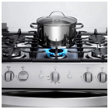 Estufa A Gas Indurama 30" / 6 Quemadore / Silver - Indurama - Titan.com.pa - 7861041148839