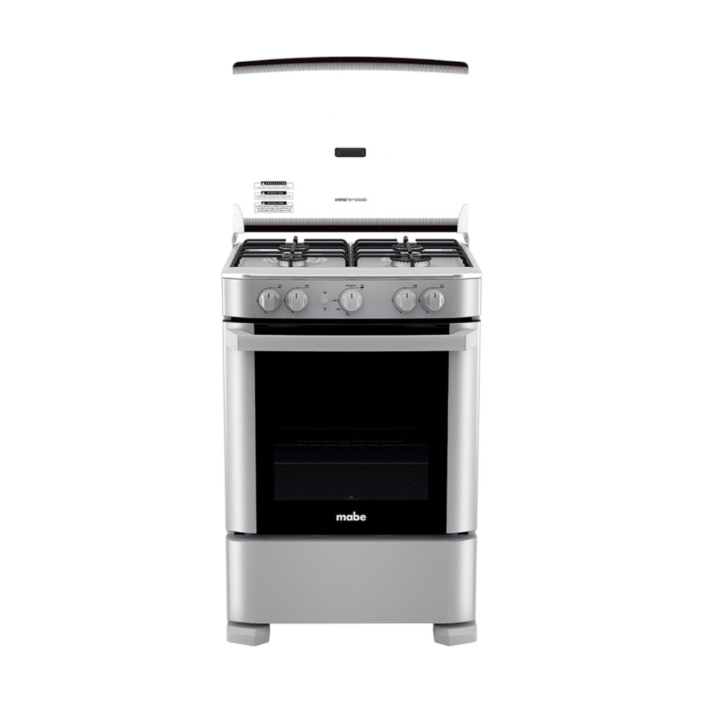 Estufa A Gas Mabe 24" / 4 Quemadores / Acero Inoxidable / Silver - Mabe - Titan.com.pa - 7861032329759