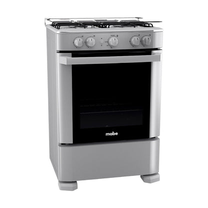 Estufa A Gas Mabe 24" / 4 Quemadores / Acero Inoxidable / Silver - Mabe - Titan.com.pa - 7861032329759