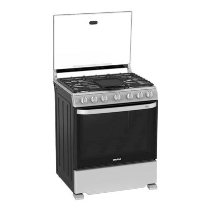 Estufa A Gas Mabe 30" / 6 Quemadores / Acero Inoxidable / Silver - Mabe - Titan.com.pa - 757638406260
