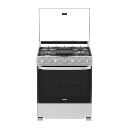 Estufa A Gas Mabe 30" / 6 Quemadores / Acero Inoxidable / Silver - Mabe - Titan.com.pa - 757638406260