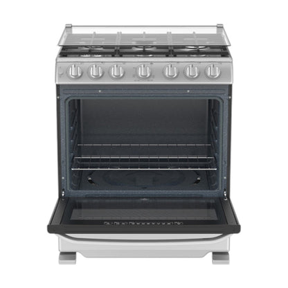 Estufa A Gas Mabe 30" / 6 Quemadores / Acero Inoxidable / Silver - Mabe - Titan.com.pa - 757638406260