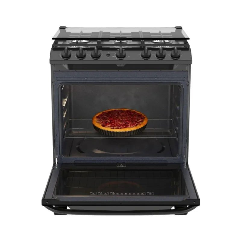 Estufa A Gas Mabe 30" / 6 Quemadores / Negra - Mabe - Titan.com.pa - 757638400756