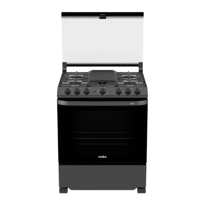Estufa A Gas Mabe 30" / 6 Quemadores / Negra - Mabe - Titan.com.pa - 757638400756