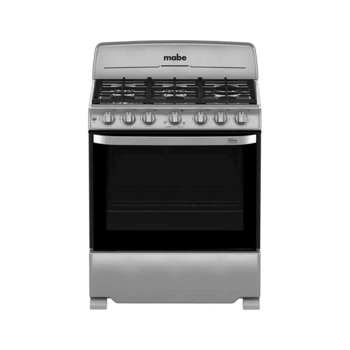 Estufa a Gas Mabe 30" Pulgadas 6 Quemadores Encendido Eléctrico Gris - MABE - 11121547