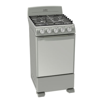 Estufa a Gas Mabe de 20" / 4 Quemadores / Gris - Mabe - Titan.com.pa - 757638391993
