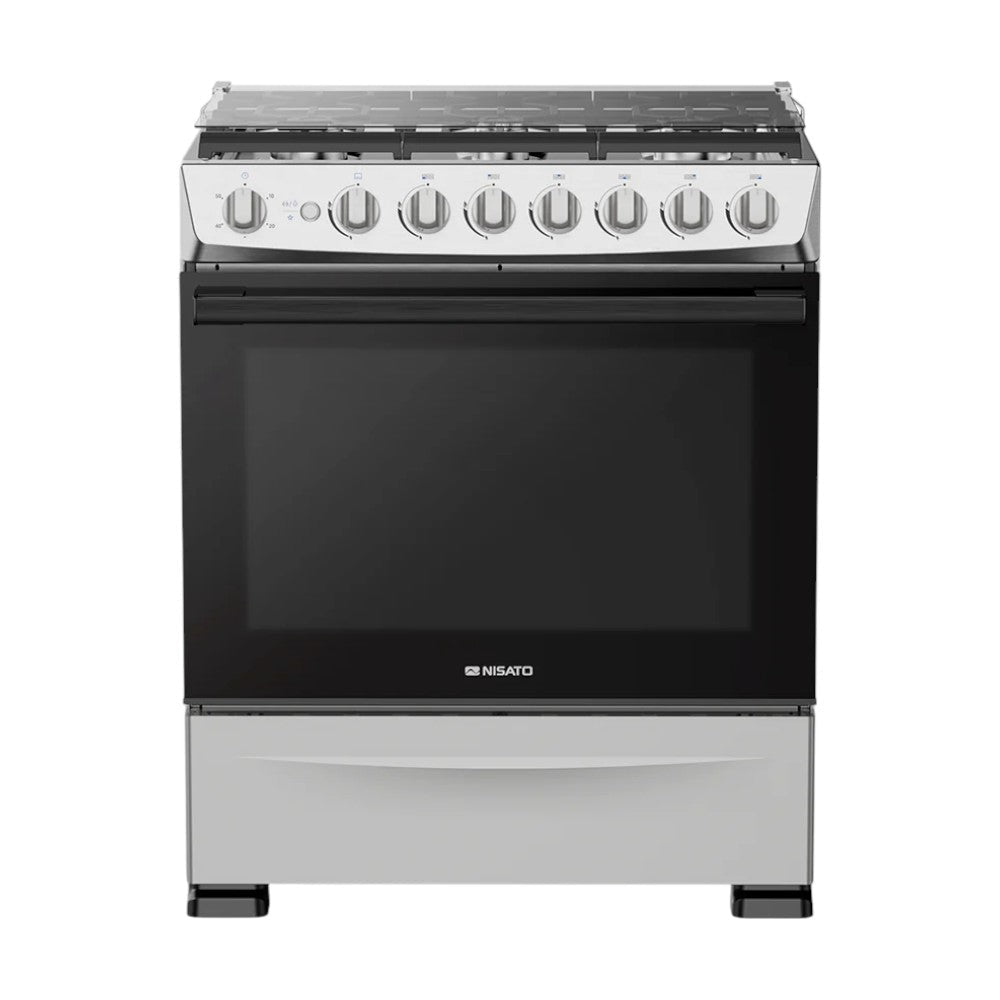 Estufa A Gas Nisato 30" / 6 Quemadores de Bronce / Acero Inoxidable - Nisato - Titan.com.pa - 116000187907