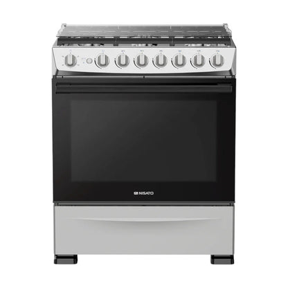 Estufa A Gas Nisato 30" / 6 Quemadores de Bronce / Acero Inoxidable - Nisato - Titan.com.pa - 116000187907