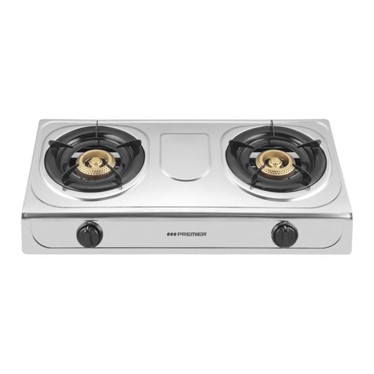 Estufa A Gas Premier / 2 Quem / Acero Inoxidable / Gris - Premier - Titan.com.pa - 7453064734412