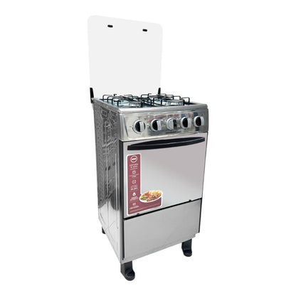 Estufa A Gas Premier 20" / 4 Quemadores / Con Horno / Acero Inoxidable - Premier - Titan.com.pa - 7453064744053
