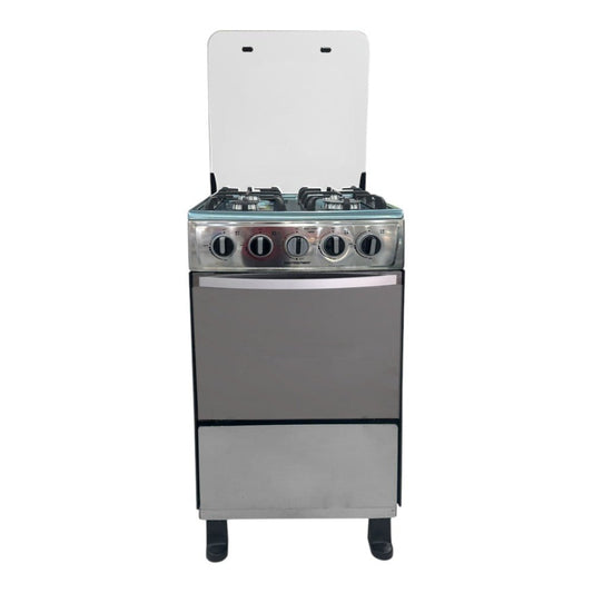 Estufa A Gas Premier 20" / 4 Quemadores / Con Horno / Silver - Premier - Titan.com.pa - 7453064744282