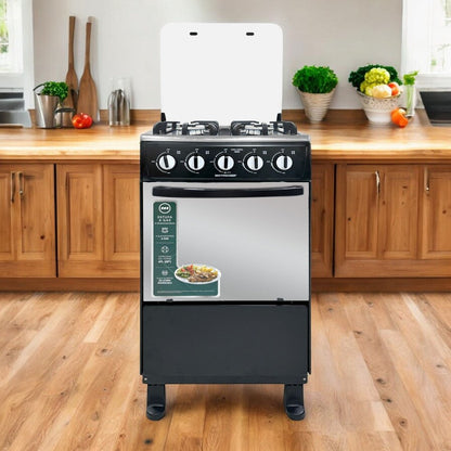 Estufa A Gas Premier 20" / 4 Quemadores / Negro - Premier - Titan.com.pa - 7453064743490