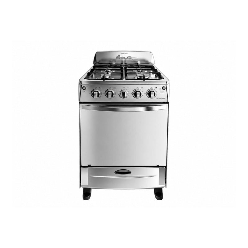 Estufa A Gas Premier 24Plg 4 Quem Inox - PREMIER - 11171415