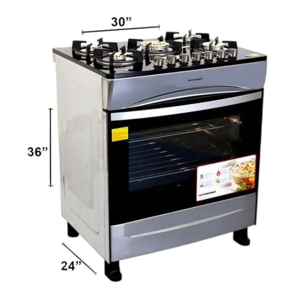 Estufa A Gas Premier 30" / 5 Quem / Acero Inoxidable - Premier - Titan.com.pa - 7453064717477