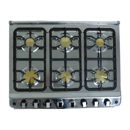 Estufa A Gas Premier 30" / 6 Quemadores / C/Horno / Silver - Premier - Titan.com.pa - 7453064729487