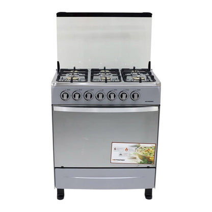 Estufa a Gas Premier 30" / 6 Quemadores / Plateado / c/Horno - Premier - Titan.com.pa - 7453064722778