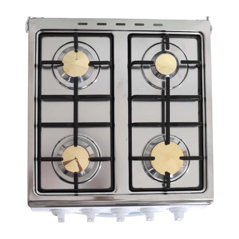 Estufa a Gas Premier / 4 Quemadores / Blanca / Tapa de Vidrio - Premier - Titan.com.pa - 7453064717279