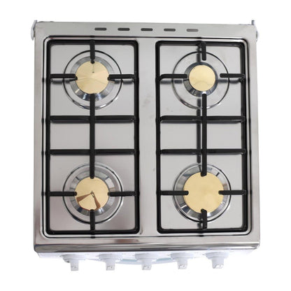 Estufa a Gas Premier / 4 Quemadores / Blanca / Tapa de Vidrio - Premier - Titan.com.pa - 7453064717279
