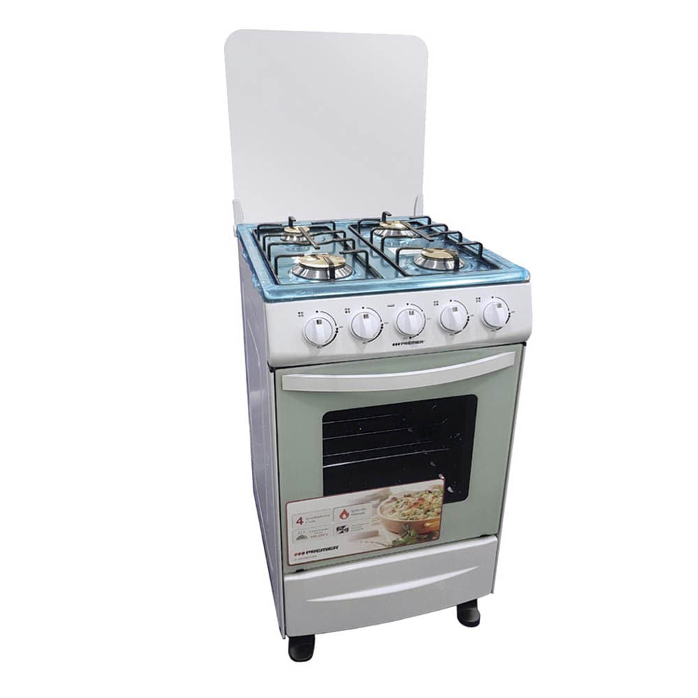 Estufa a Gas Premier 4 Quemadores White