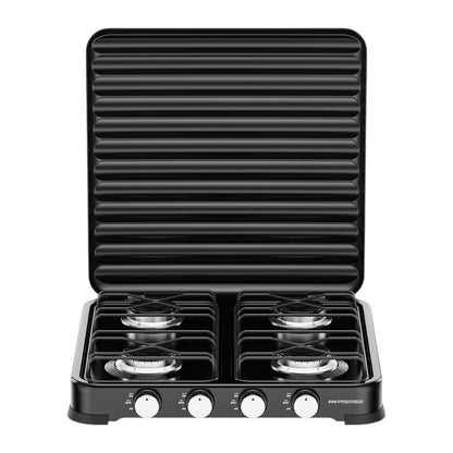 Estufa A Gas Premier / 4 Quemadores de Esmalte / Negra - Premier - Titan.com.pa - 7453064744084
