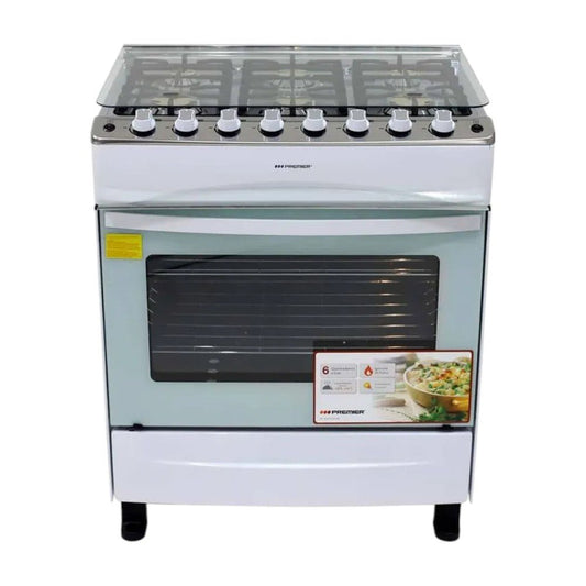 Estufa a Gas Premier / Acero Inoxidable / 6 Quemadores / 30" (105L) - Premier - Titan.com.pa - 7453064710706
