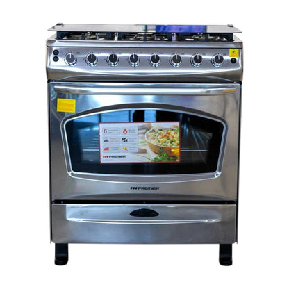 Estufa a Gas Premier / de 30" / 6 Quemadores / Acero Inoxidable - Premier - Titan.com.pa - 7453064715541