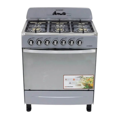 Estufa a Gas Premier de 6 Quemadores / Plateado / 105L (30”) - Premier - Titan.com.pa - 7453064722754