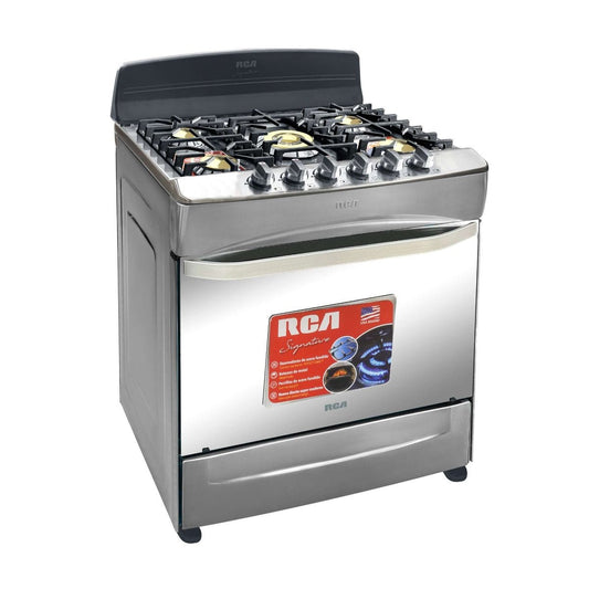 Estufa a Gas RCA 30" Pulgadas 5 Quemadores Acero Inoxidable - RCA - 11128079