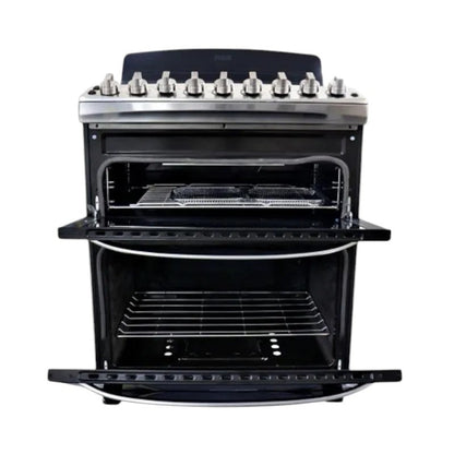 Estufa A Gas RCA de 30" / 5 Quemadores / Doble Horno / Acero Inoxidable - Rca - Titan.com.pa - 7453021620659