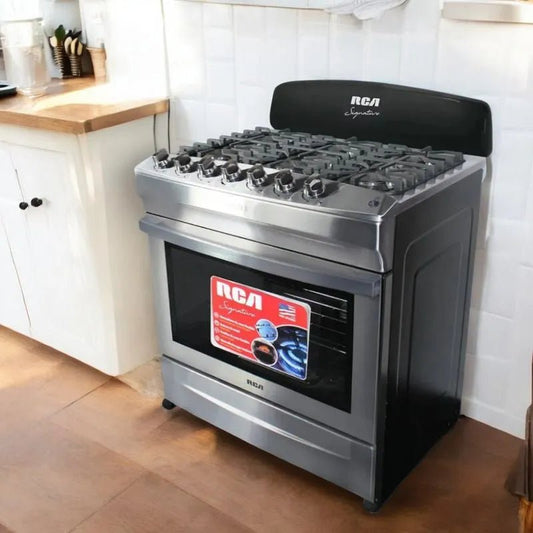 Estufa A Gas RCA de 30" / 6 Quemadores / Acero Inoxidable - Rca - Titan.com.pa - 7453021613910