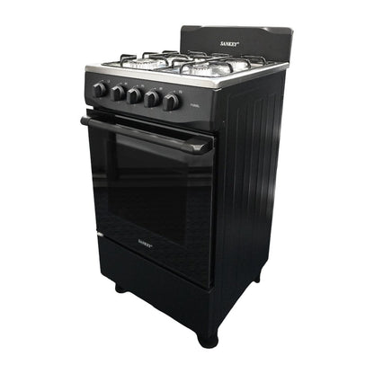 Estufa a Gas Sankey 20" / 4 Quemadores / Negro - Sankey - Titan.com.pa - 7453118907137